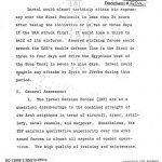 CIA Analysis of the 1967 Six-Day War between the Israel and the UAR (Egypt). The first page only of the draft of the estimate that predicted the outcome of the war - Original document created by CIA. Ian Pitchford at en.wikipedia, Public domain, from Wikimedia Commons