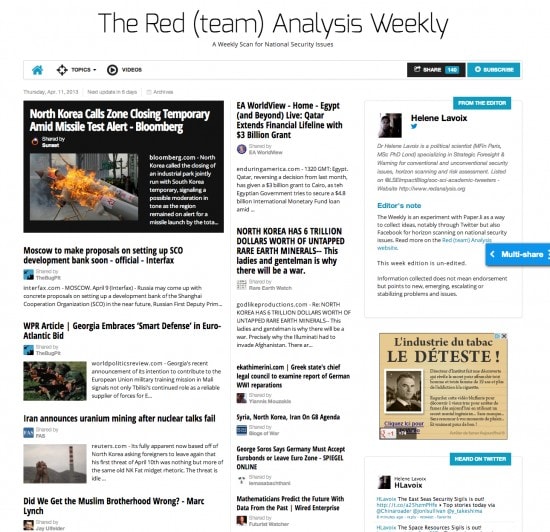The Red team Analysis Weekly 95