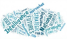 Labels related to Strategic Foresight and Warning - Created with Tagxedo cloudtag