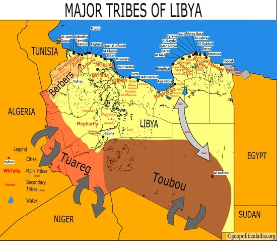 War in Libya and Its Futures - Tribal Dynamics and Civil War (1) - The Red (Team) Analysis Society